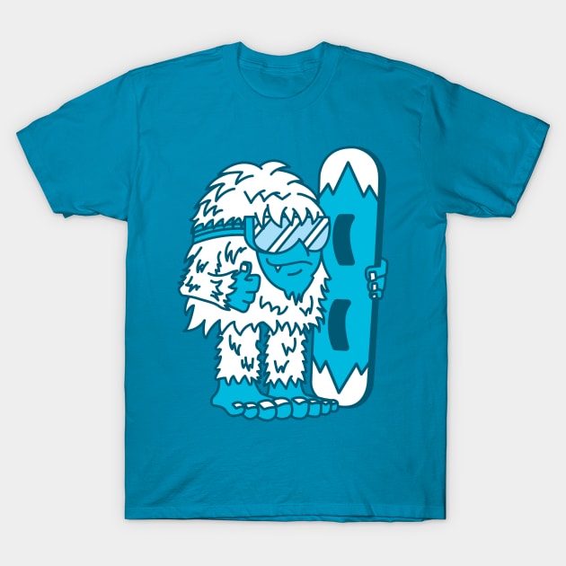 Yet the Yeti T-Shirt by Curiositees Co.